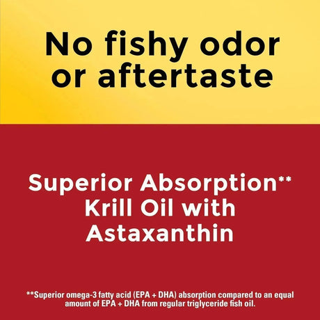 NATURE MADE - Nature Made Superior Absorption Krill Oil 500Mg. 100 Capsulas Blandas - The Red Vitamin MX - Suplementos Alimenticios - {{ shop.shopifyCountryName }}