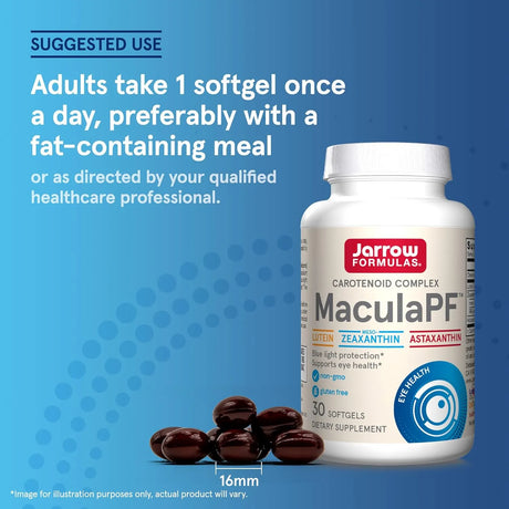JARROW FORMULAS - Jarrow Formulas MaculaPF Carotenoid Complex 30 Capsulas Blandas - The Red Vitamin MX - Suplementos Alimenticios - {{ shop.shopifyCountryName }}