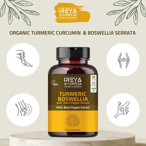 IREYA - Ireya Ayurveda Boswellia Extract 1000Mg. 90 Capsulas - The Red Vitamin MX - Suplementos Alimenticios - {{ shop.shopifyCountryName }}