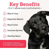 DR. JOSEPH'S - Dr. Joseph's VetPro Complete Multivitamin Dog 60 Masticables - The Red Vitamin MX - Multivitamínicos Para Perros - {{ shop.shopifyCountryName }}