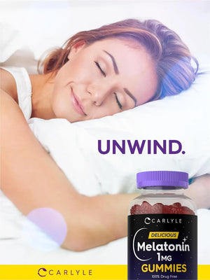CARLYLE - Carlyle Melatonin Gummies 1Mg. 90 Gomitas - The Red Vitamin MX - Suplementos Alimenticios - {{ shop.shopifyCountryName }}