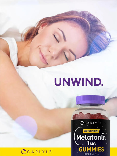 CARLYLE - Carlyle Melatonin Gummies 1Mg. 90 Gomitas - The Red Vitamin MX - Suplementos Alimenticios - {{ shop.shopifyCountryName }}