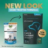 VETRISCIENCE - VetriScience Long Lasting Calm & Confident Calming Chews Peanut Butter 120 Masticables - The Red Vitamin MX - Relajantes Para Perros - {{ shop.shopifyCountryName }}
