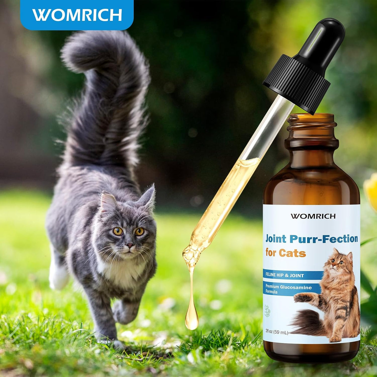 WOMRICH Joint Supplement for Cats 2 Fl.Oz.
