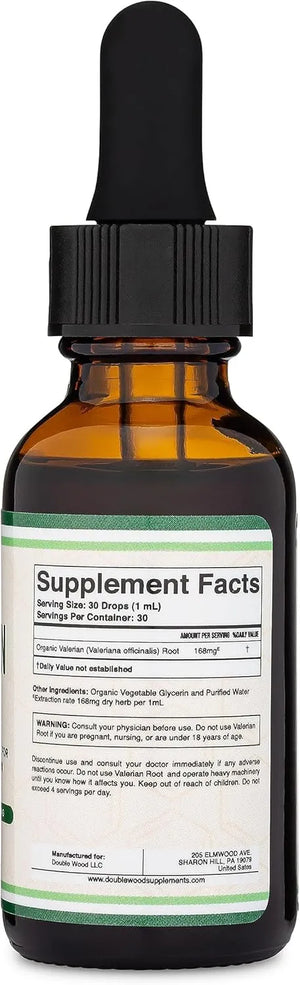 DOUBLE WOOD SUPPLEMENTS - Double Wood Supplements Valerian Root Drops for Sleep 1 Fl.Oz. - The Red Vitamin MX - Suplementos Alimenticios - {{ shop.shopifyCountryName }}