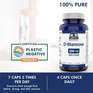 SUMMIT - Summit Supplements D-Mannose 500Mg. 120 Capsulas - The Red Vitamin MX - Suplementos Alimenticios - {{ shop.shopifyCountryName }}