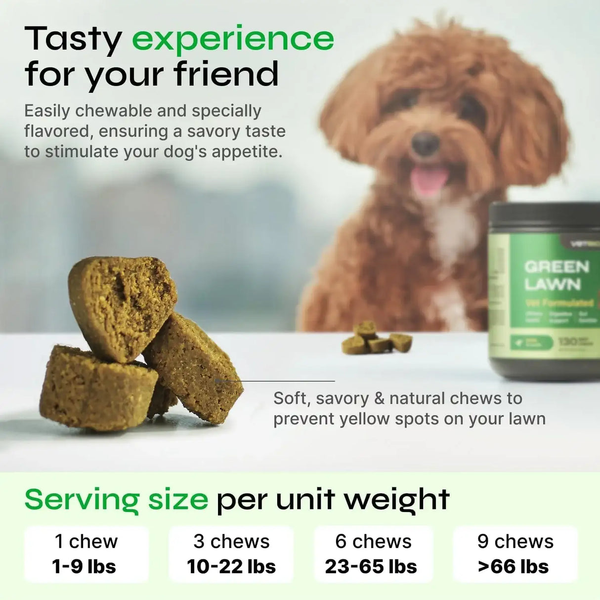 VETRICA - Vetrica Dog Urine Neutralizer for Lawn 130 Masticables - The Red Vitamin MX - Salud De Tracto Urinario Para Perros - {{ shop.shopifyCountryName }}