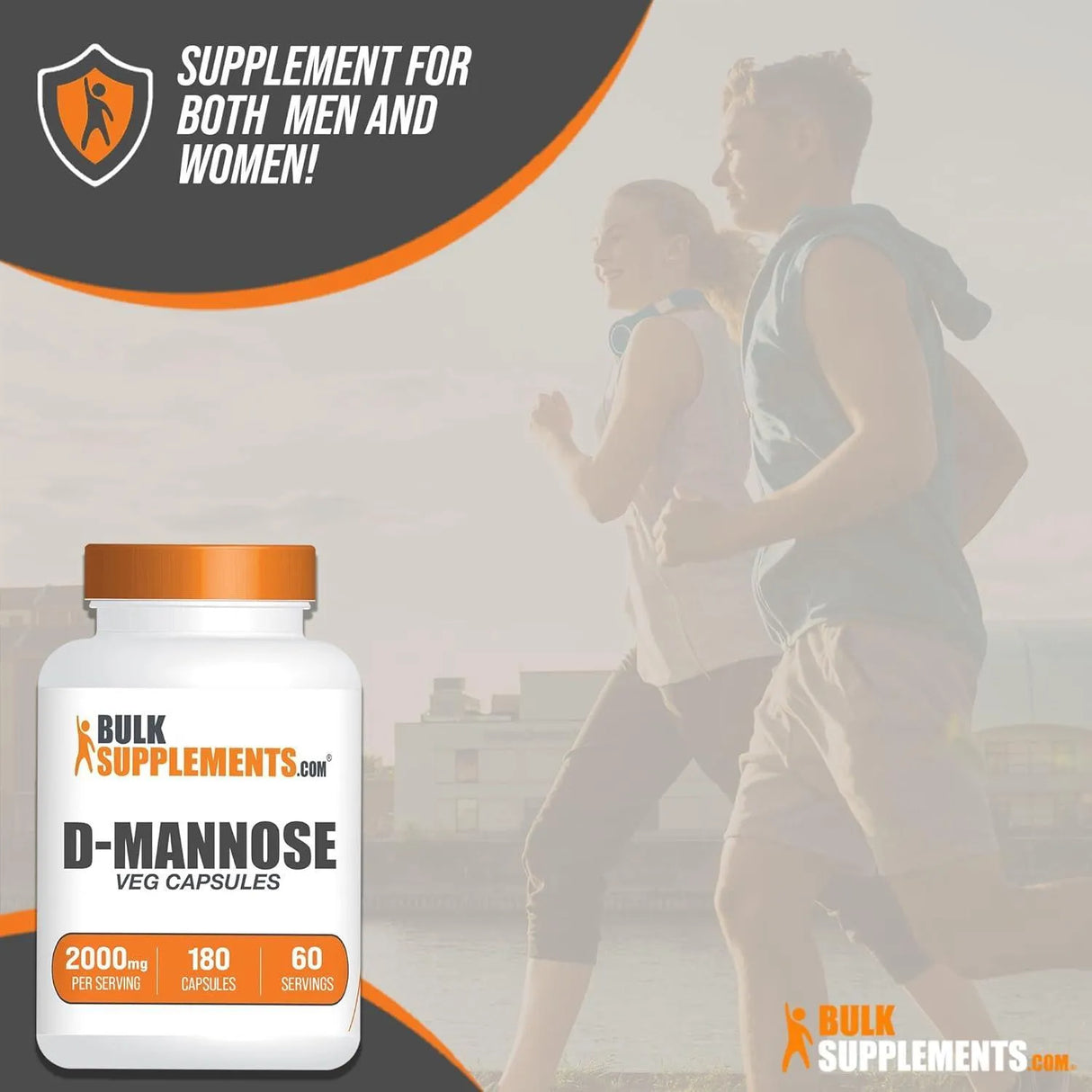 BULK SUPPLEMENTS - Bulk Supplements D-Mannose 2,000Mg. 180 Capsulas - The Red Vitamin MX - Suplementos Alimenticios - {{ shop.shopifyCountryName }}