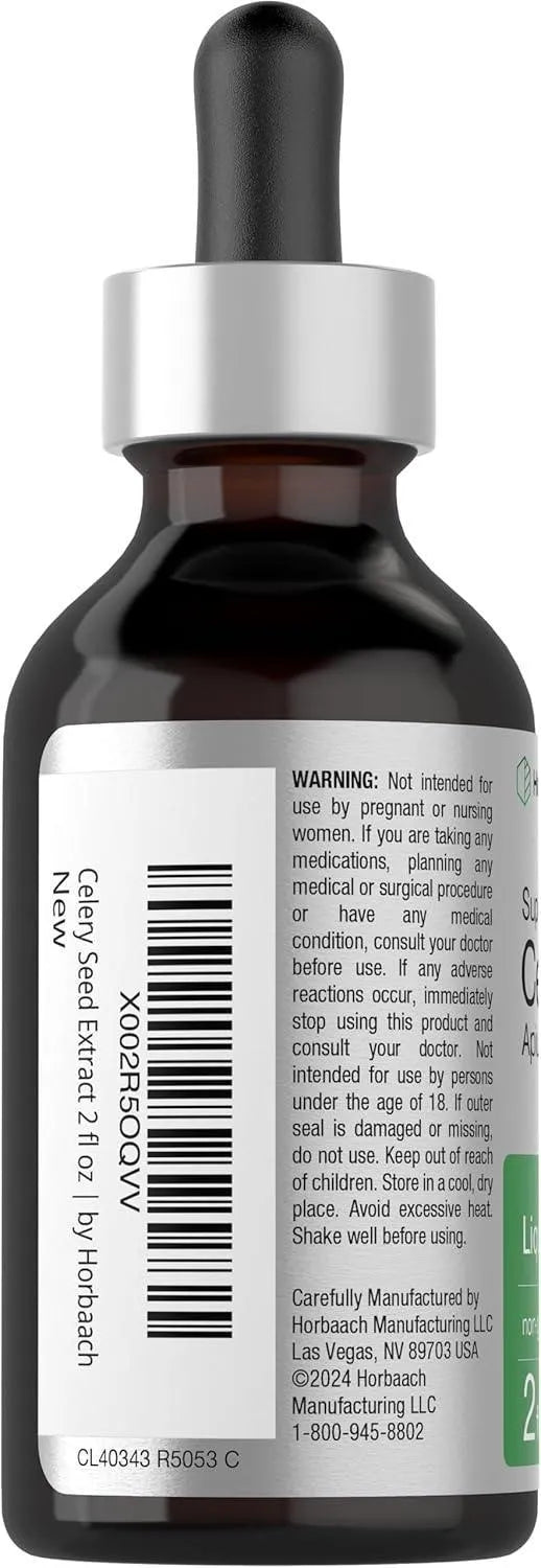 HORBAACH - Horbaach Celery Seed Extract Liquid Drops 2 Fl.Oz. - The Red Vitamin MX - Suplementos Alimenticios - {{ shop.shopifyCountryName }}