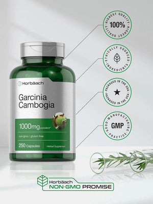 HORBAACH - Horbaach Garcinia Cambogia Extract 1000Mg. 250 Capsulas - The Red Vitamin MX - Suplementos Alimenticios - {{ shop.shopifyCountryName }}