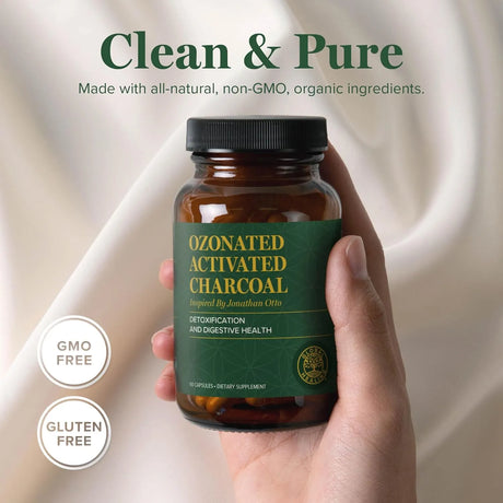 GLOBAL HEALING CENTER - Global Healing Ozonated Activated Charcoal Powder 60 Capsulas - The Red Vitamin MX - Suplementos Alimenticios - {{ shop.shopifyCountryName }}