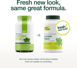 FRESH NUTRITION - Fresh Nutrition Lemon Balm Extract 90 Capsulas - The Red Vitamin MX - Suplementos Alimenticios - {{ shop.shopifyCountryName }}