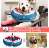 BEAUTYZOO Inflatable Donut Collar SHARK SMALL