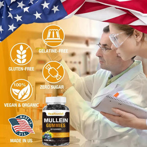 HEALTIONIST - Healtionist Sugar Free Mullein Gummies 3000Mg. 60 Gomitas - The Red Vitamin MX - Suplementos Alimenticios - {{ shop.shopifyCountryName }}