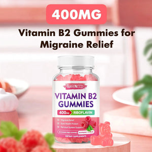 MEENCCD - MEENCCD Vitamin B2 Gummies 400Mg. 60 Gomitas - The Red Vitamin MX - Suplementos Alimenticios - {{ shop.shopifyCountryName }}