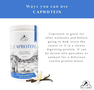 MT. CAPRA - MT. CAPRA Caprotein Casein Protein Concentrate 453Gr. - The Red Vitamin MX - Suplementos Alimenticios - {{ shop.shopifyCountryName }}