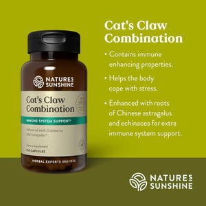 NATURES SUNSHINE - Nature's Sunshine Cats Claw 100 Capsulas - The Red Vitamin MX - Suplementos Alimenticios - {{ shop.shopifyCountryName }}