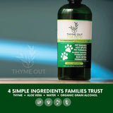 THYME OUT - Thyme Out Natural Dog and Cat Itch Relief & Skin Treatment 8 Fl.Oz. - The Red Vitamin MX - Remedios Para La Picazón De Perros - {{ shop.shopifyCountryName }}