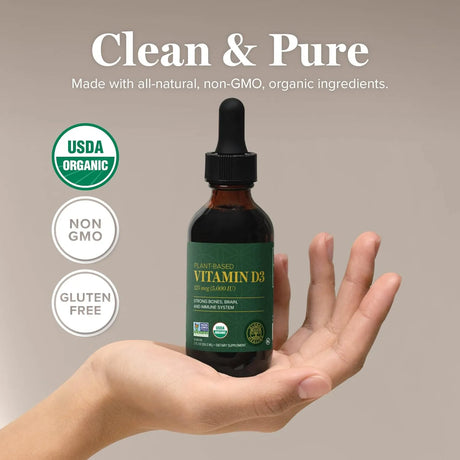 GLOBAL HEALING CENTER - Global Healing Center Organic Vitamin D3 5000IU 2 Fl.Oz. - The Red Vitamin MX - Suplementos Alimenticios - {{ shop.shopifyCountryName }}