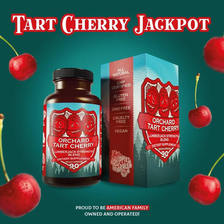 HIPPIE FARMS - Hippie Farms Tart Cherry 90 Capsulas - The Red Vitamin MX - Suplementos Alimenticios - {{ shop.shopifyCountryName }}