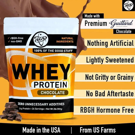 TGS NUTRITION - TGS Nutrition Whey Protein Powder Chocolate 24 Servicios 907Gr. - The Red Vitamin MX - Suplementos Alimenticios - {{ shop.shopifyCountryName }}