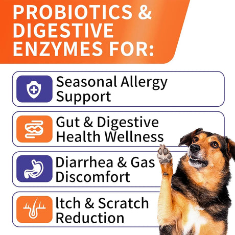 HEYISME - HEYISME Probiotics for Dogs Chicken 120 Masticables - The Red Vitamin MX - Probióticos Para Perros - {{ shop.shopifyCountryName }}