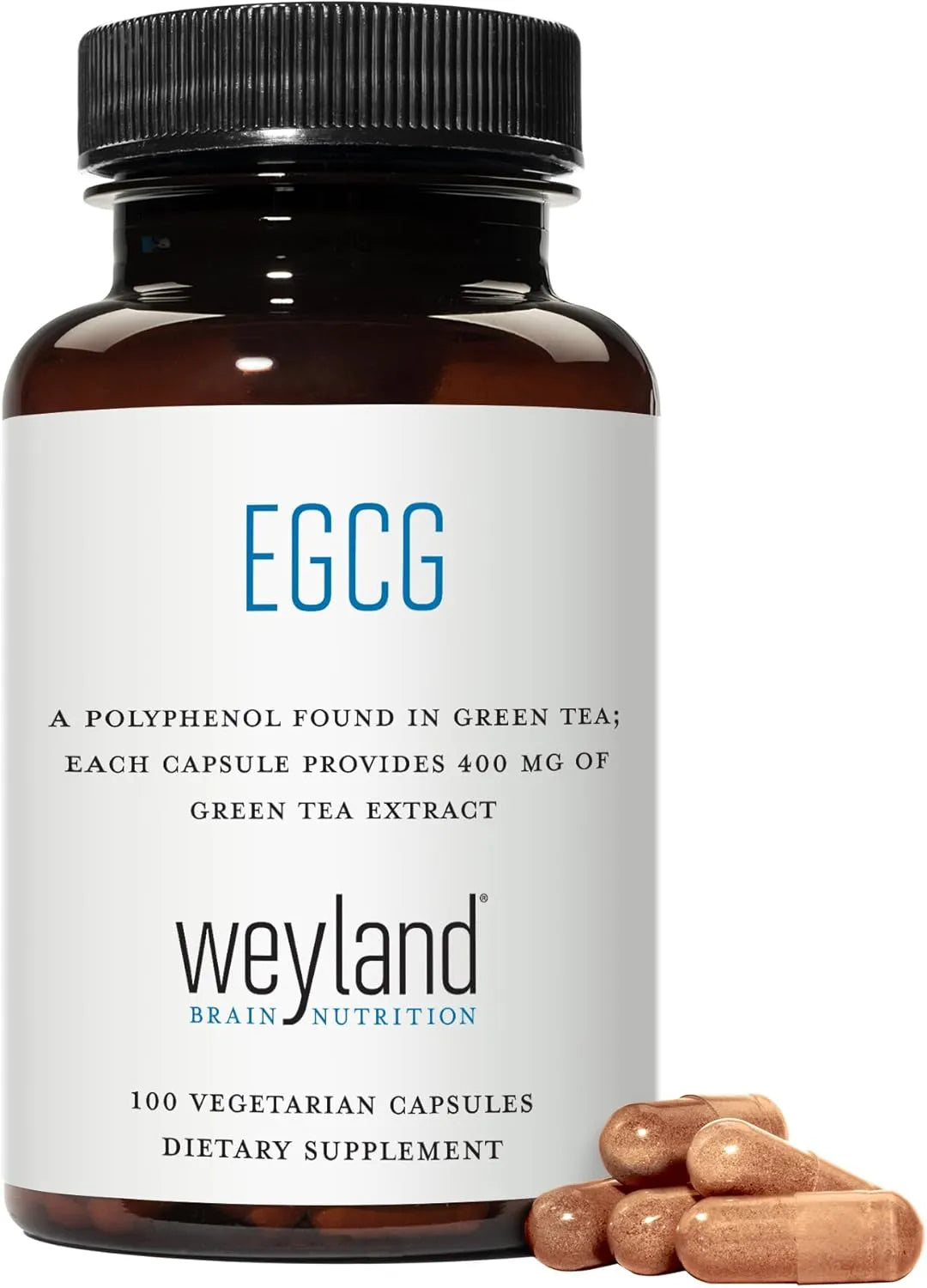 WEYLAND - Weyland: EGCG from Green Tea Extract 400Mg. 100 Capsulas 3 Pack - The Red Vitamin MX - Suplementos Alimenticios - {{ shop.shopifyCountryName }}