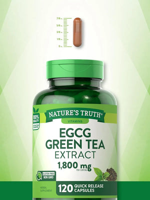 NATURE'S TRUTH - Nature's Truth Green Tea Extract 1800Mg. 120 Capsulas - The Red Vitamin MX - Suplementos Alimenticios - {{ shop.shopifyCountryName }}