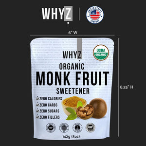 WHYZ - WHYZ Organic Monk Fruit Extract 142Gr. - The Red Vitamin MX - Suplementos Alimenticios - {{ shop.shopifyCountryName }}