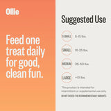OLLIE - Ollie Dental Chews for Medium Dogs for Pups 26-50 lbs 14 Piezas - The Red Vitamin MX - Cuidado Dental Para Perros - {{ shop.shopifyCountryName }}