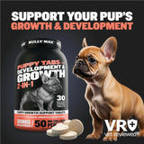 BULLY MAX - Bully Max 2-in-1 Puppy Vitamins 30 Tabletas Masticables 2 Pack - The Red Vitamin MX - Multivitamínicos Para Perros - {{ shop.shopifyCountryName }}