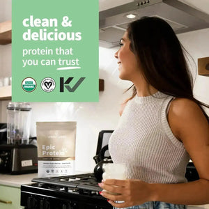 SPROUT LIVING - Sprout Living Epic Protein Plant Based Protein & Superfoods Powder Complete Coffee 456Gr. - The Red Vitamin MX - Suplementos Alimenticios - {{ shop.shopifyCountryName }}