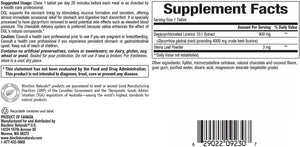 BIOCLINIC NATURALS - Bioclinic Naturals DGL 400Mg. 180 Tabletas Masticables - The Red Vitamin MX - Suplementos Alimenticios - {{ shop.shopifyCountryName }}