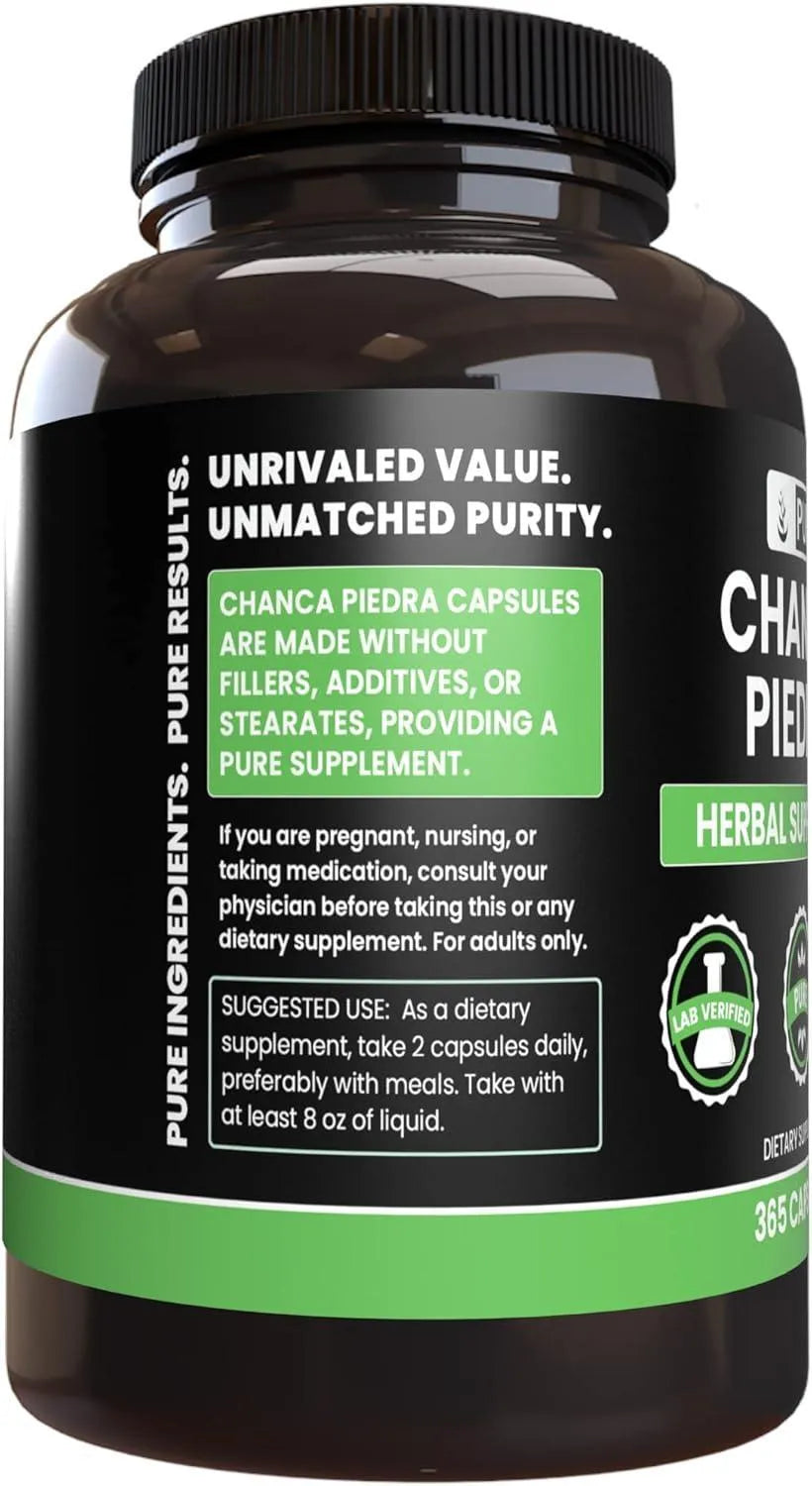 PURE ORIGINAL INGREDIENTS - Pure Original Ingredients Chanca Piedra 365 Capsulas - The Red Vitamin MX - Suplementos Alimenticios - {{ shop.shopifyCountryName }}