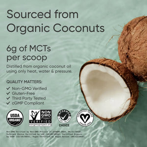 SPORTS RESEARCH - Sports Research Organic MCT Oil Powder 300Gr. - The Red Vitamin MX - Suplementos Alimenticios - {{ shop.shopifyCountryName }}
