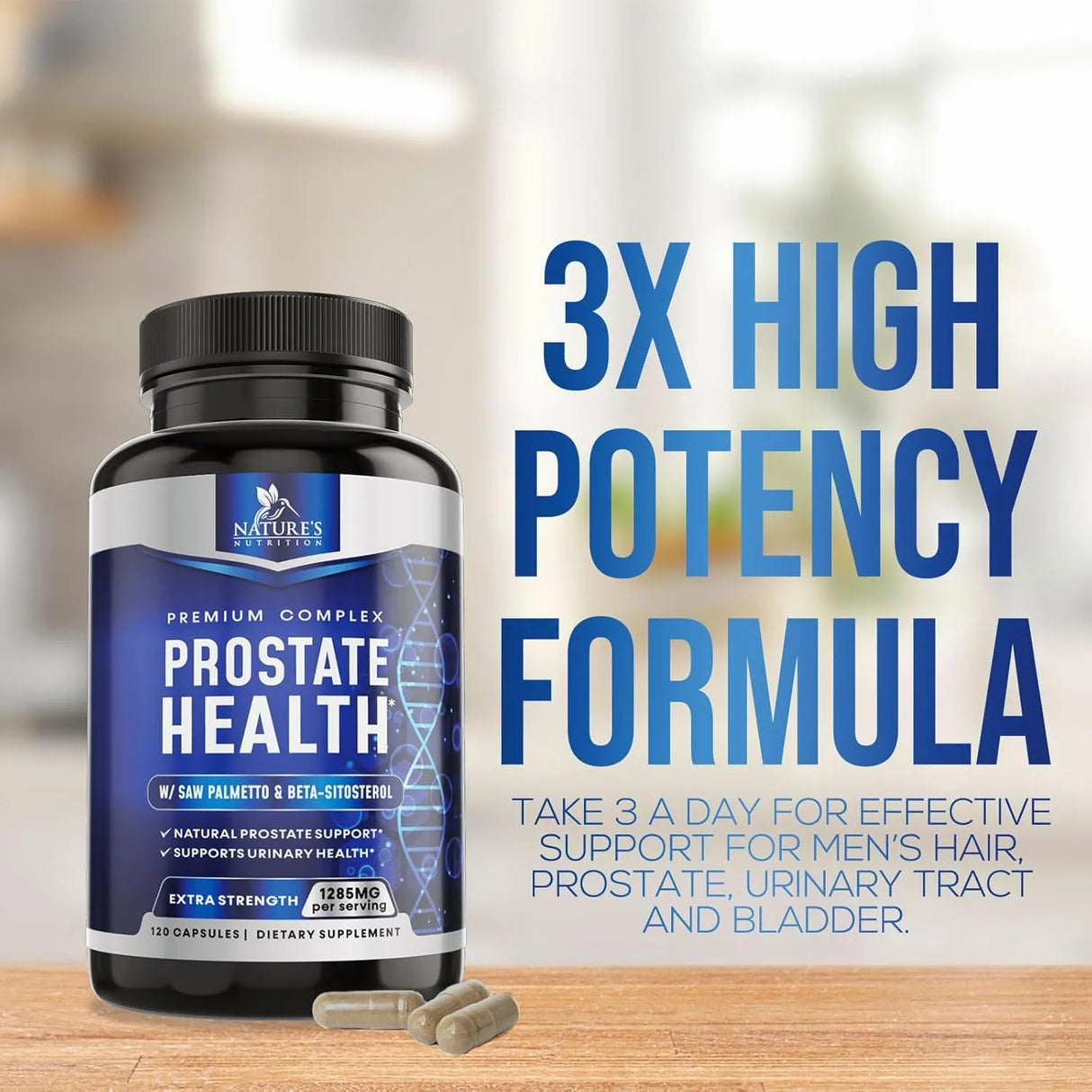 NATURE'S NUTRITION - Nature's Nutrition Prostate Health 120 Capsulas - The Red Vitamin MX - Suplementos Alimenticios - {{ shop.shopifyCountryName }}