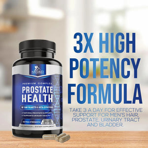 NATURE'S NUTRITION - Nature's Nutrition Prostate Health 120 Capsulas - The Red Vitamin MX - Suplementos Alimenticios - {{ shop.shopifyCountryName }}