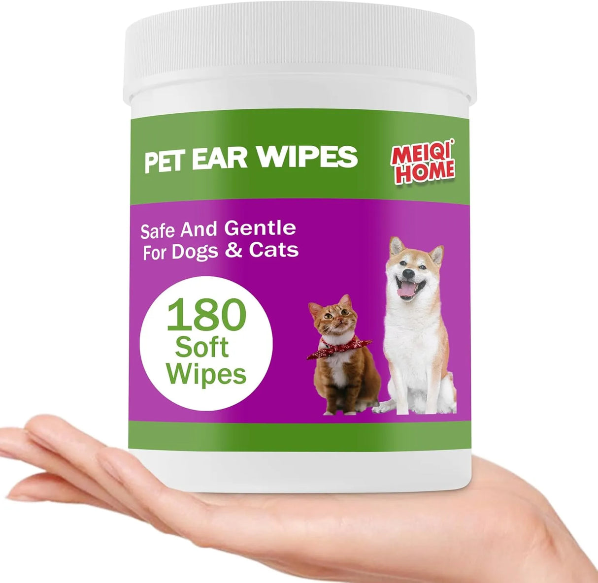 MEIQIHOME - MEIQIHOME Dog Ear Cleaner Wipes 180 Toallitas - The Red Vitamin MX - Cuidado Del Oído De Perros - {{ shop.shopifyCountryName }}