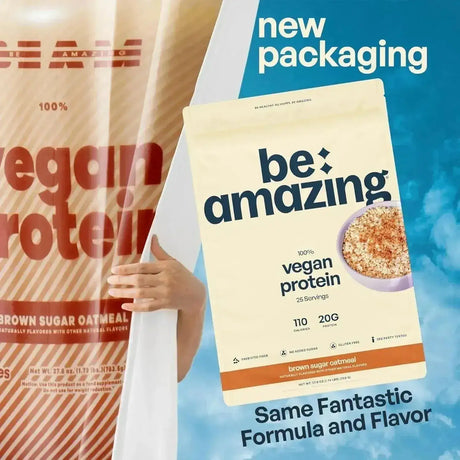 BEAM - BEAM Be Amazing Vegan Protein Powder Brown Sugar Oatmeal 25 Servicios 788Gr. - The Red Vitamin MX - Suplementos Alimenticios - {{ shop.shopifyCountryName }}