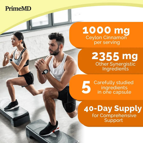 PRIMEMD - PrimeMD 5-in-1 Ceylon Cinnamon 120 Capsulas - The Red Vitamin MX - Suplementos Alimenticios - {{ shop.shopifyCountryName }}