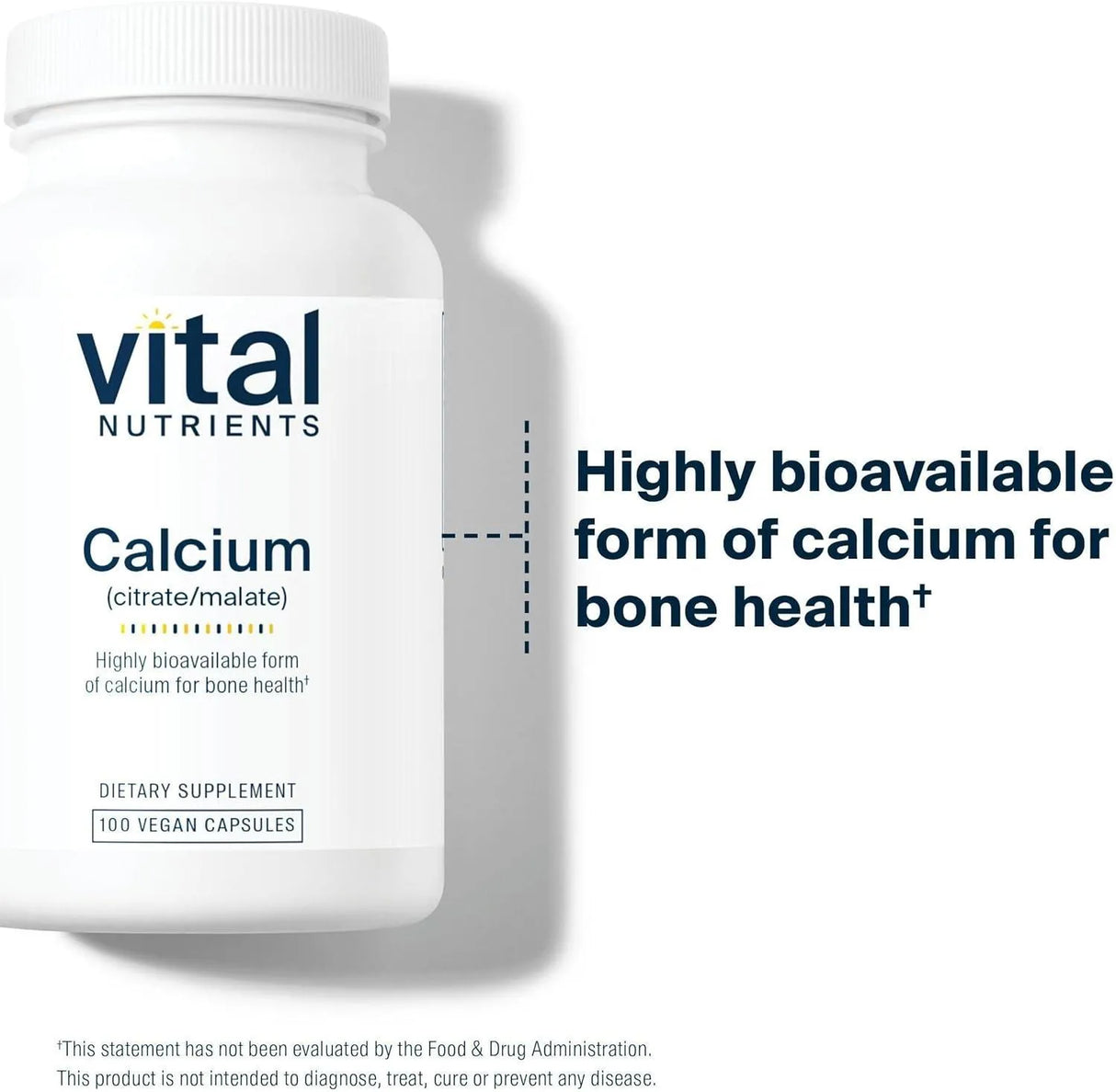 VITAL NUTRIENTS - Vital Nutrients Calcium Citrate and Malate Complex 150Mg. 100 Capsulas - The Red Vitamin MX - Suplementos Alimenticios - {{ shop.shopifyCountryName }}