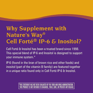 NATURE'S WAY - Nature's Way Cell Forté IP-6 & Inositol Powder 414Gr. - The Red Vitamin MX - Suplementos Alimenticios - {{ shop.shopifyCountryName }}