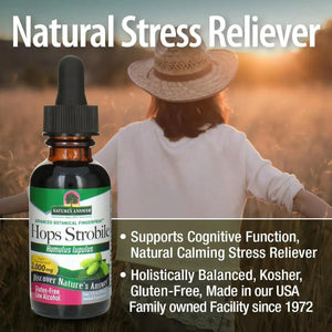 NATURE´S ANSWER - Nature's Answer Hops Herb Extract 1 Fl.Oz. - The Red Vitamin MX - Suplementos Alimenticios - {{ shop.shopifyCountryName }}