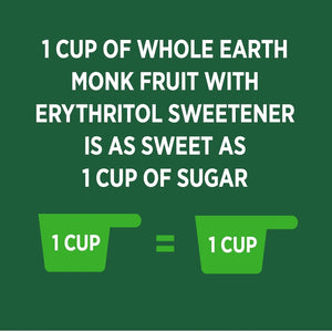 WHOLE EARTH - WHOLE EARTH Monk Fruit Sweetener 340Gr. - The Red Vitamin MX - Suplementos Alimenticios - {{ shop.shopifyCountryName }}