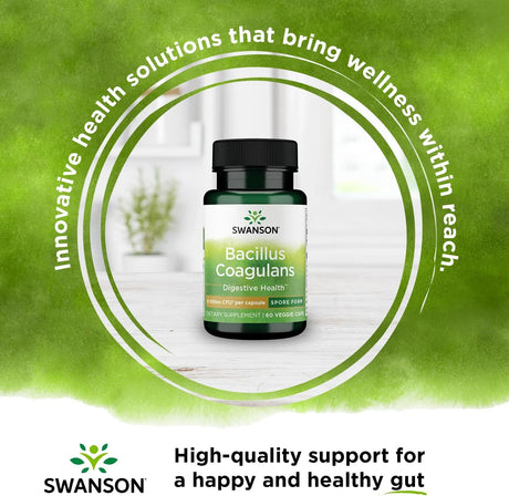 SWANSON - Swanson Bacillus Coagulans 60 Capsulas - The Red Vitamin MX - Suplementos Alimenticios - {{ shop.shopifyCountryName }}