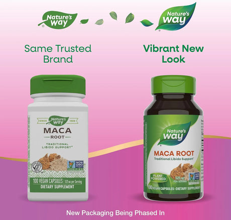 NATURE'S WAY - Nature's Way Maca Root 525Mg. 100 Capsulas - The Red Vitamin MX - Suplementos Alimenticios - {{ shop.shopifyCountryName }}