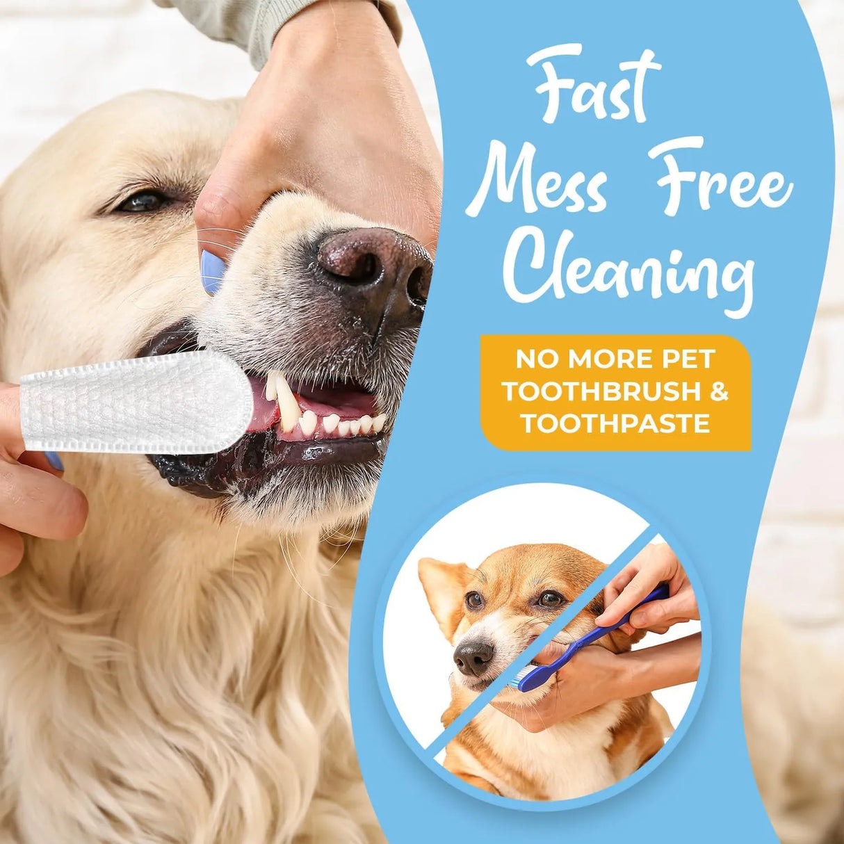 VETWIPE - VetWipe Dog Teeth Cleaning Finger Wipes 50 Toallitas - The Red Vitamin MX - Cuidado Dental Para Perros - {{ shop.shopifyCountryName }}