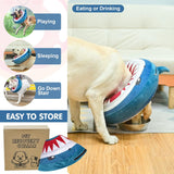 BEAUTYZOO Inflatable Donut Collar SHARK XLARGE