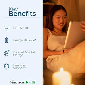 VIMERSON HEALTH - Vimerson Health Vitamin B Complex with Vitamin C 60 Capsulas - The Red Vitamin MX - Suplementos Alimenticios - {{ shop.shopifyCountryName }}