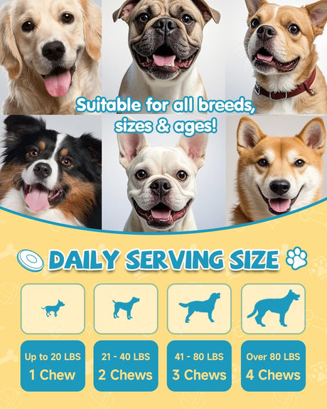 EAGOUDIARY - EagouDiary Salmon Oil Chews for Dogs 120 Masticables - The Red Vitamin MX - Aceite De Pescado Para Perros - {{ shop.shopifyCountryName }}